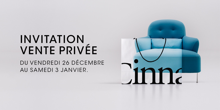 Invitation vente privée.